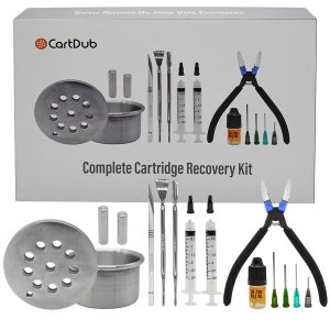 CartDub Complete Kit: Open u0026 Extract Oil from Prefilled Cartridges