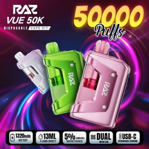 RAZ VUE 50K Rechargeable Vape Kit