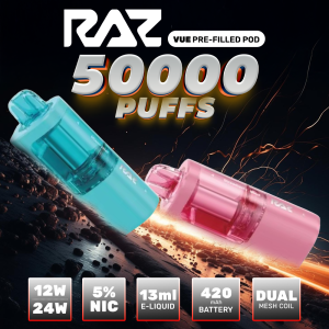 RAZ VUE 50K Replacement Pods | RAZ Vape Refills
